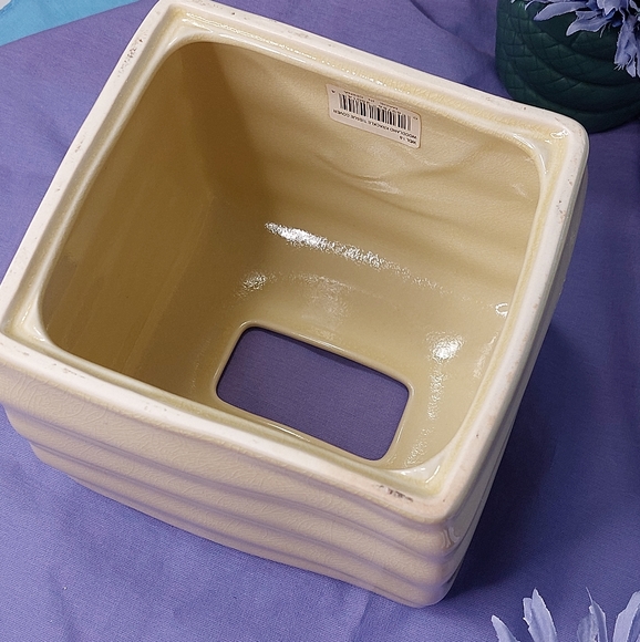 Woodland Ceramic Crackle Glaze Tissue Box Cover - Picture 2 of 7